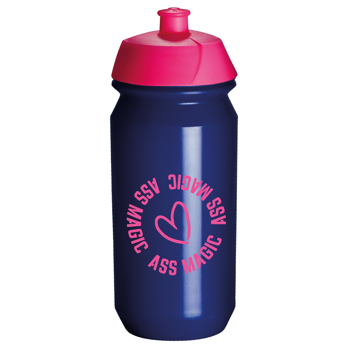 ASS MAGIC Tacx Water Bottle - Heart Logo with Wordmark- 500ml