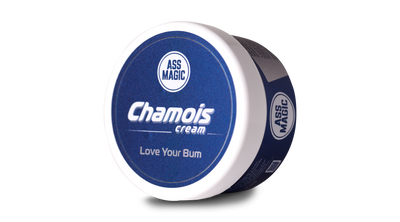 ASS MAGIC Chamois Cream - 200ml Tub in blue and white packaging