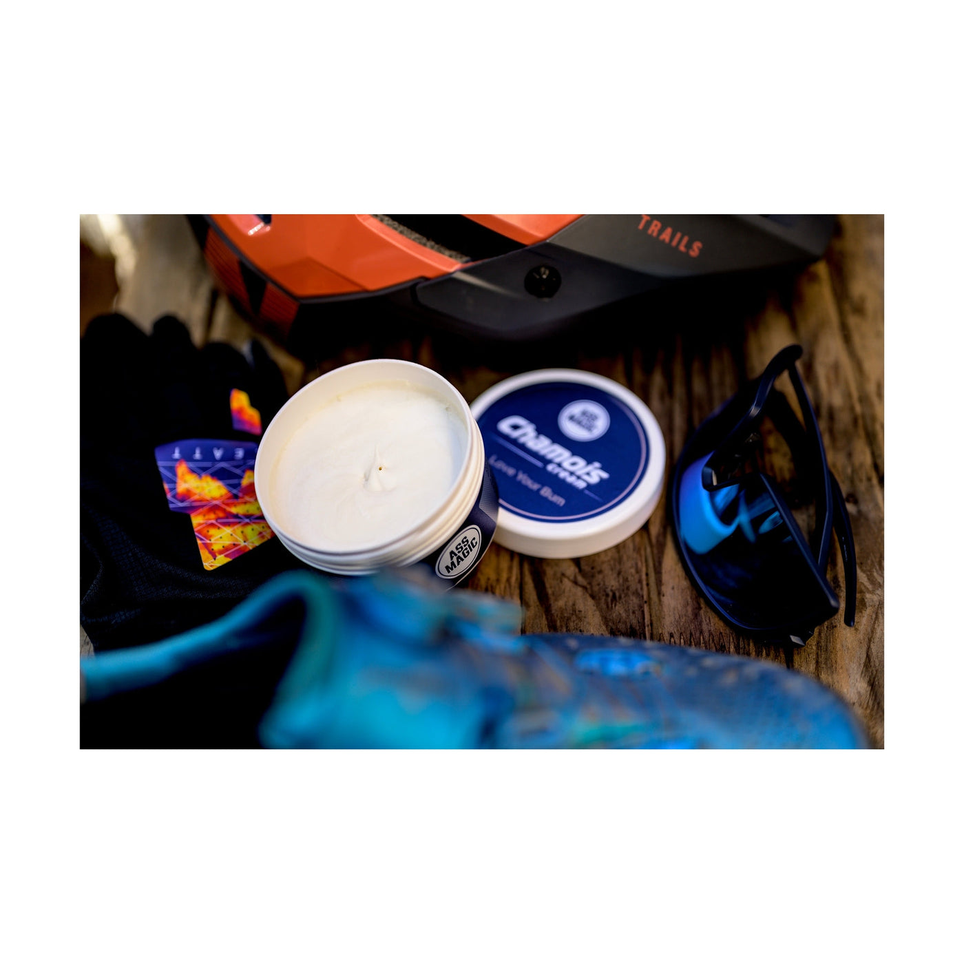 , ASS MAGIC Chamois Cream is the finest anti-chafe cream for your nether regions. ASS MAGIC has been formulated and field tested by industry leading experts and athletes, so that your sporting activities are done in comfort.