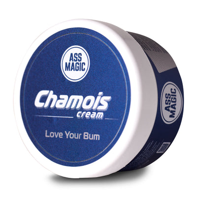 ASS MAGIC Chamois Cream - 1 x 200ml Tub in blue and white packaging.